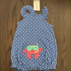 Carter’s 3 Mo Crab Onesie